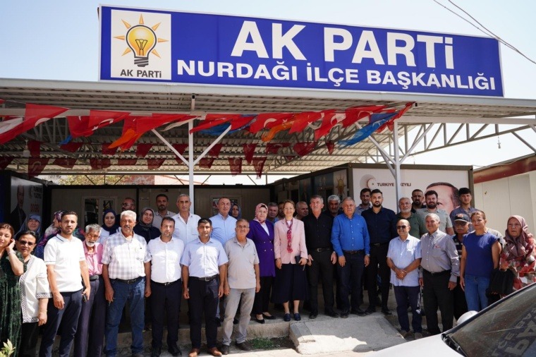 AK PARTİ MİLLETVEKİLİ DERYA BAKBAK NURDAĞI’NDA