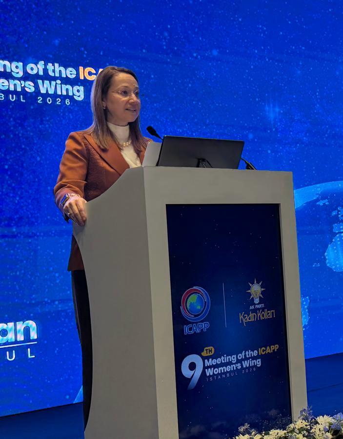 GAZİANTEP MİLLETVEKİLİ DERYA BAKBAK ULUSLARARASI ICAPP TOPLANTISINA KONUŞMACI OLARAK KATILDI.